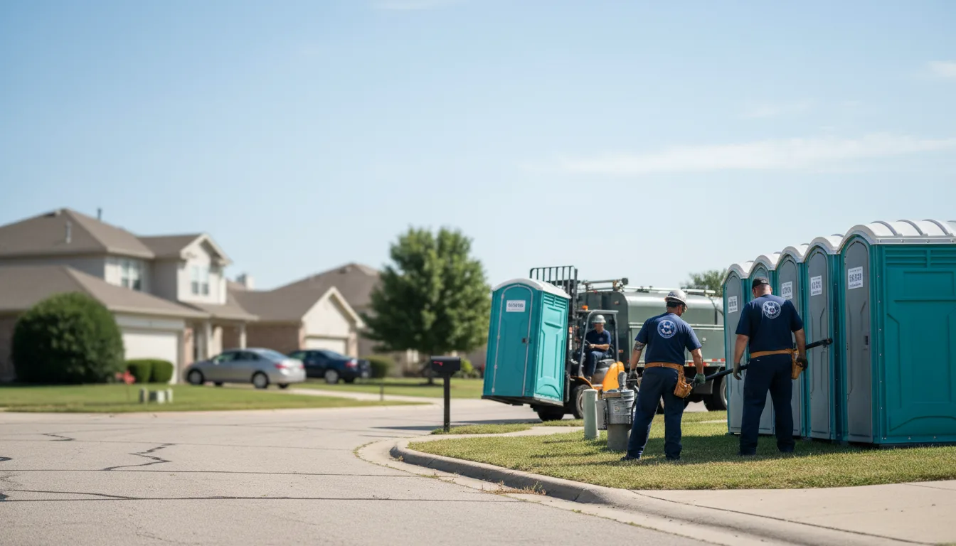 Porta Potty Rental in Forney, TX near me
